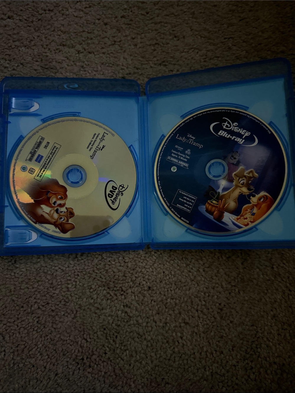 Disney Lady and the Tramp Blu-ray Diamond Edition - Picture 3 of 3